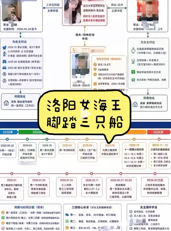 《洛阳女海王刘亚阁》35页PPT事件完整始末深度追踪