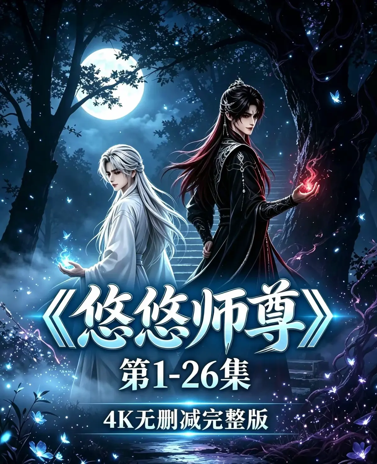 《悠悠师尊》双男主AI短剧免费观看-穿书师尊与黑化魔尊双向救赎-悠悠师尊全集26集在线观看